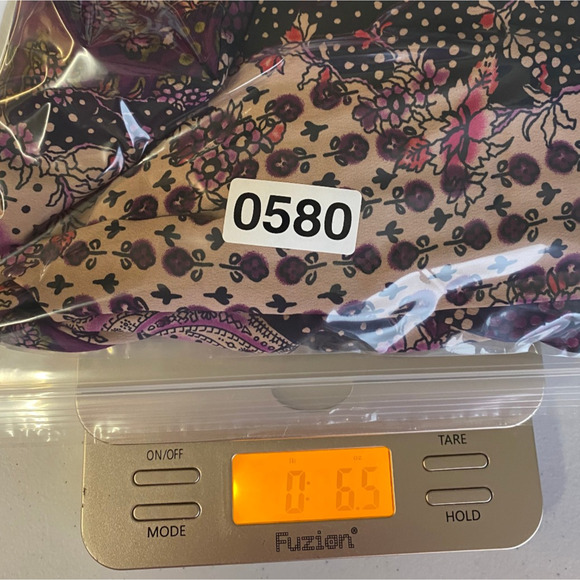 Sag Harbor Skirt 18W 20W Purple Black Floral Patchwork Peasant Gypsy Career Y2K - Picture 9 of 9